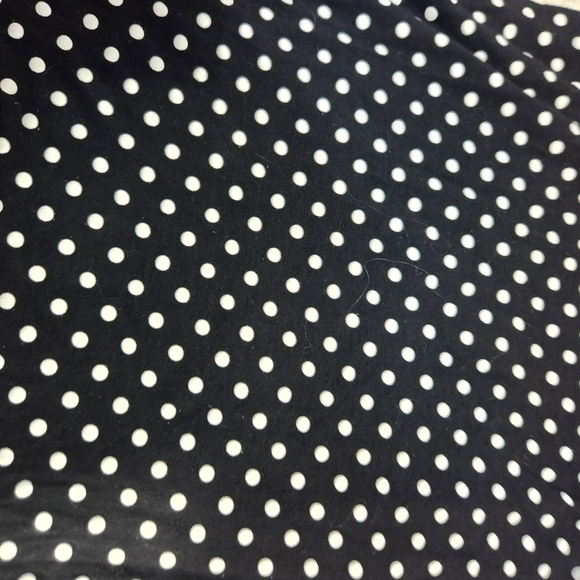 4x $25 Guess sleeve 3/4 polka dot  low  or high neck top size medium - Picture 3 of 6
